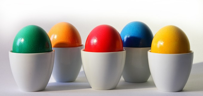 PIękne jajka Wielkanocne
